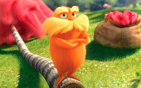 The Lorax đứng đầu bảng xếp hạng phim ăn khách