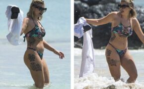 Người đẹp xăm trổ hạnh phúc bên bạn trai lực lưỡng