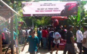 Máy kéo Yanmar YM3 thế hệ mới thu hút nông dân miền Tây