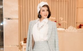 MC Thanh Mai đón năm mới với bộ ảnh “ngọt lịm”