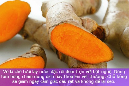 Mẹo chữa bỏng nhẹ nhờ nguyên liệu tự nhiên - 1