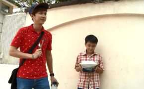 Ca sĩ Minh Xù xúc động chấp cánh ước mơ với món ngon tặng ba