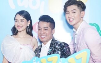 Minh Nhí hạnh phúc mừng con trai nuôi ra mắt phim điện ảnh đầu tay