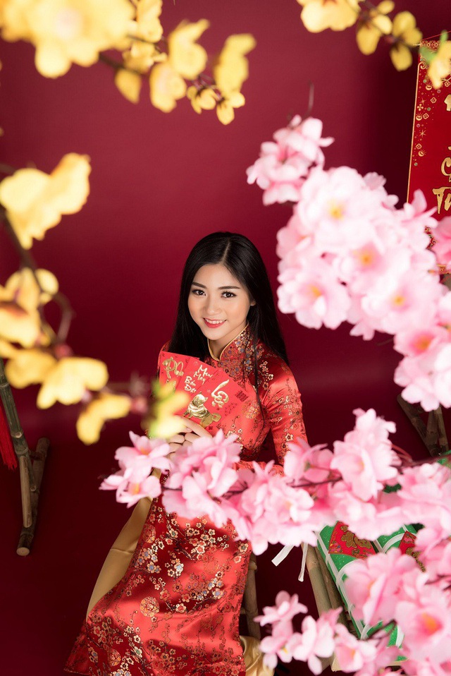 Miss Teen Nam Phương dịu dàng đón Xuân mới - 9