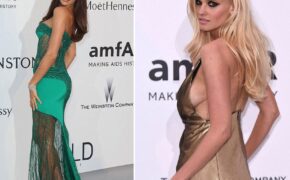 Váy áo gợi cảm “ngập tràn” tiệc từ thiện tại Cannes