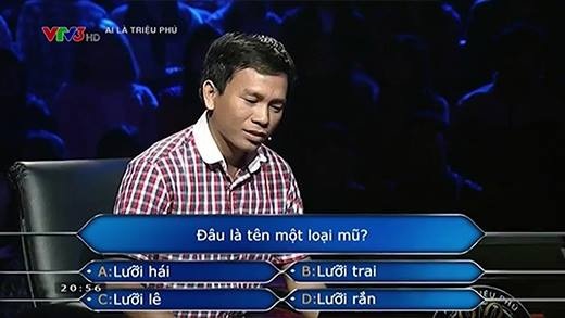 Clip người chơi “Ai là triệu phú” dùng trợ giúp ngay từ câu hỏi đầu gây “bão” mạng