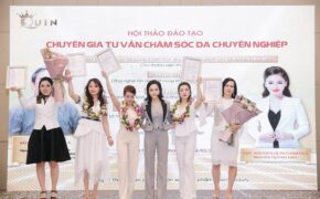 Mỹ phẩm cao cấp QUIN “bùng nổ” với Hội thảo Đào tạo chuyên gia tư vấn chăm sóc da chuyên nghiệp