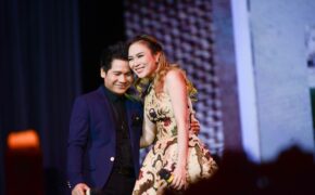 Mỹ Tâm bối rối khi được Trọng Tấn “nắm tay, ôm eo”