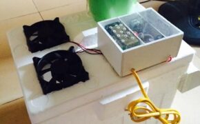 Kinh doanh điều hòa đá mini tự chế