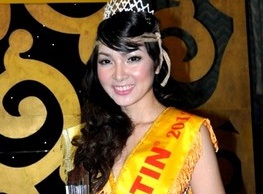 Nữ sinh ĐH Duy Tân giành giải nhất thanh lịch