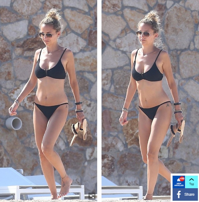 Nicole Richie khỏe khoắn tái xuất với bikini - 9