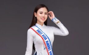 Người đẹp Hà Vi Vi đại diện Việt Nam tham dự Miss Asia Award 2019
