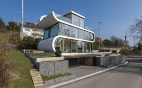 Chiêm ngưỡng ngôi nhà “đẹp và độc”… hình chữ “S”