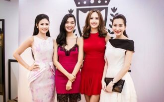 Bộ tứ “Hoa hậu Việt Nam” hội ngộ cùng nhau khoe sắc