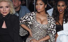 Cô Kim bế bụng, Nicky khoe ngực khủng tại show của Givenchy