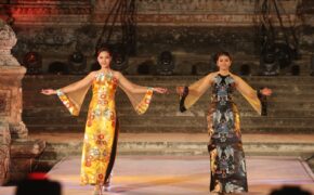 Dàn người đẹp với áo dài của Đức Hùng