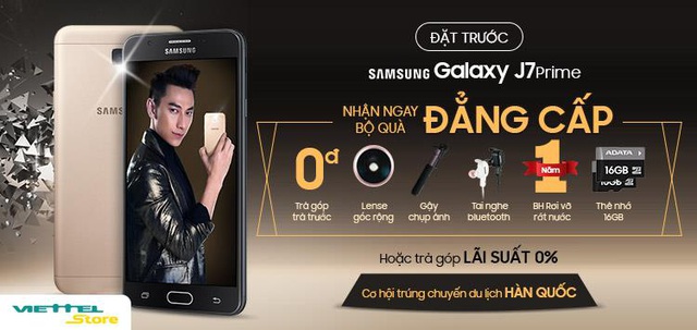 Đặt trước Samsung Galaxy J7 Prime nhận ngay bộ quà đẳng cấp - 1