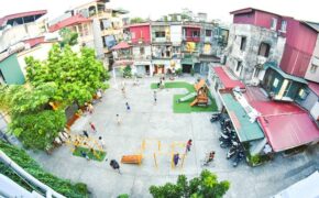 Hà Nội: Bãi đất hoang hơn 20 năm thành sân chơi cho trẻ nhỏ
