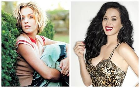 Katy Perry khác lạ với màu tóc vàng óng ngày xưa