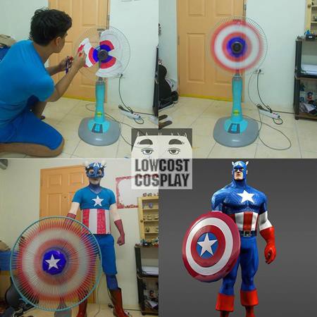 Đã là fan hâm mộ của Captain America thì bạn không thể bỏ qua được màn “đạo nhái” ấn tượng nhường này