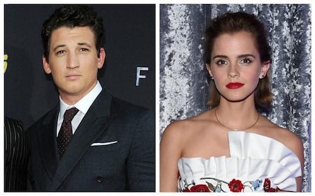 Miles Teller và Emma Watson đã cùng nhau từ chối hai vai diễn sáng giá trong tác phẩm “La la land” để đến cuối cùng, những vai diễn này về tay bộ đôi Ryan Gosling và Emma Stone. Sau khi “La la land” gặt hái được thành công rực rỡ cũng như trở thành hiện tượng trên toàn cầu, các fan hâm mộ đã cảm thấy vô cùng hiếu kỳ về cảm nhận của Miles Teller và Emma Watson.