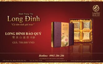Bánh Trung thu Long Đình: Trao yêu thương, gửi tâm tình