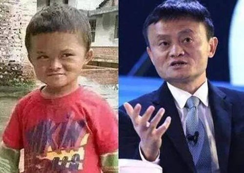  Bé trai Jack Ma Mini. 