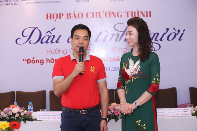  Ông Mạc Quốc Anh - Phó chủ tịch kiêm Tổng thư ký - Hiệp hội Doanh nghiệp nhỏ và vừa Thành phố Hà Nội chia sẻ tại sự kiện. 