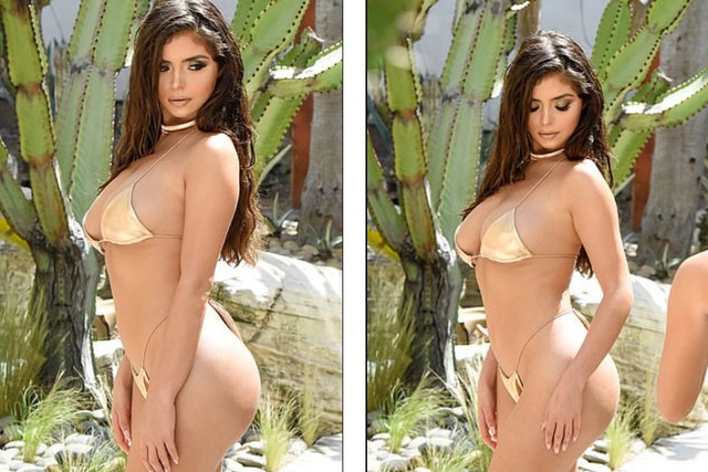 Demi Rose lại khoe thân hình bốc lửa - 4