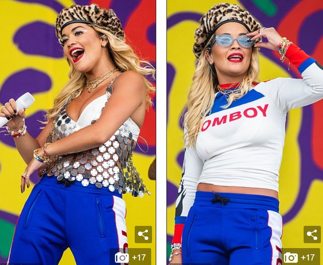 Rita Ora trình diễn bốc lửa ở Đức - 6