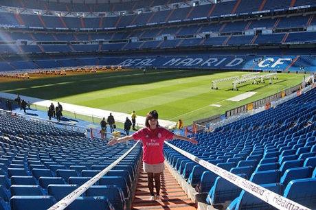 Độ hoành tráng của sân Santiago Bernabeu