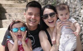 Vợ chồng mỹ nhân đẹp nhất Philippines hạnh phúc kỷ niệm ngày cưới
