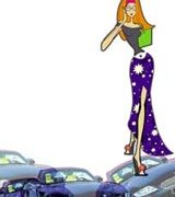 “Săn” xế bằng tình