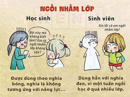 Ngồi nhầm lớp cũng là câu chuyện hết sức... nan giải