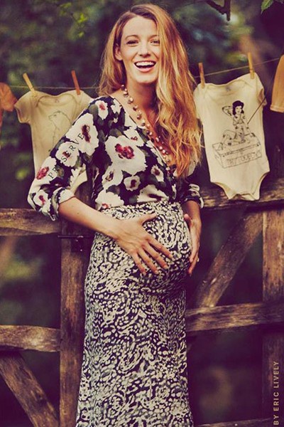  Blake Lively nogjt ngào và lôi cuốn khi khoe bụng bầu đứa con đầu lòng với tài tửphim Lời cầu hôn Ryan Reynolds 