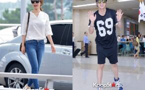 “Sao” Hàn sành điệu tại sân bay