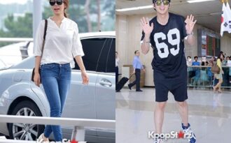 “Sao” Hàn sành điệu tại sân bay