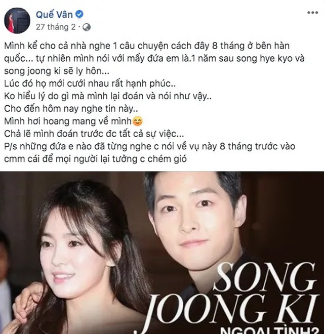 Sao Việt đồng loạt chia sẻ trước tin Song - Song ly dị - 5