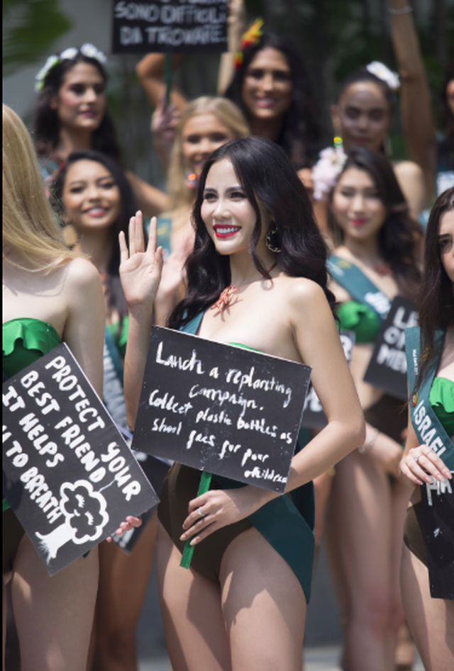 Đại diện Việt Nam gây chú ý tại cuộc thi Hoa hậu Trái đất 2019 - 28