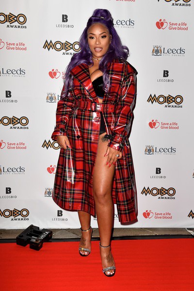  Stefflon Don dự lễ trao MOBO diễn ra tại Leeds, Anh quốc ngày 30/11 vừa qua 