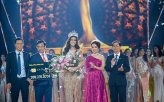 Tân hoa hậu Nguyễn Trần Khánh Vân được trao vương miện Brave Heart