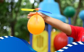 Trực thăng bong bóng – Trò chơi gây bão mùa hè