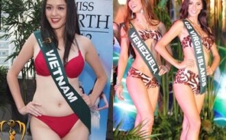Thí sinh Hoa hậu Trái đất đẹp gợi cảm với bikini