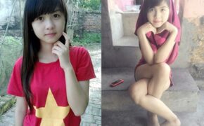 “Hotgirl” Việt với ảnh chéo chân gây bão Facebook