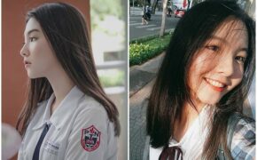Thiếu nữ xinh đẹp, sở hữu “góc nghiêng cực phẩm”