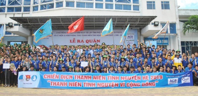 Phú Yên: Ra quân Chiến dịch thanh niên tình nguyện Mùa hè xanh 2019 - 1