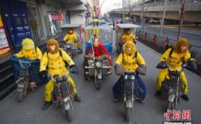 Khi “Tôn Ngộ Không” làm “người vận chuyển” dịp Tết