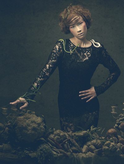Thí sinh Next Top Model vượt qua sợ hãi để “đọ dáng” với rắn - 5 Ngọc Thúy