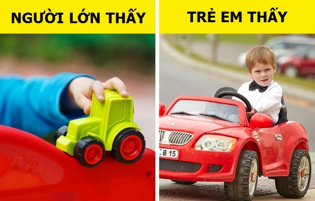 Với tụi nhỏ, mỗi chiếc xe đồ chơi cũng giá trị như một chiếc siêu xe đích thực