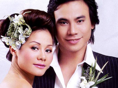 Hà Trí Quang và vợ